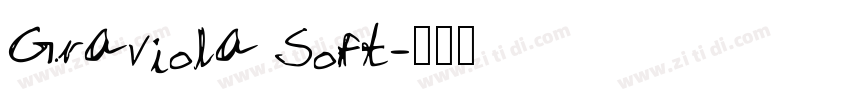 Graviola Soft字体转换